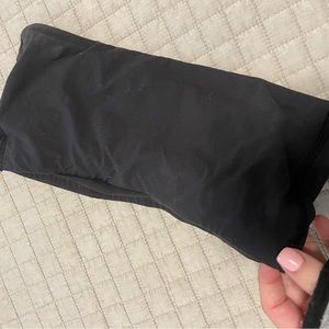 SKIMS Small Black Bandeau. Worn once. Perfect condition!